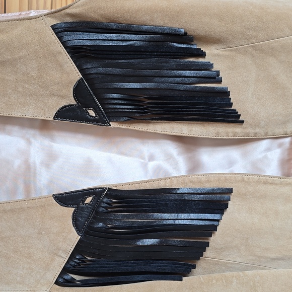 SHARIS PLACE Leather Vest - Picture 5 of 8